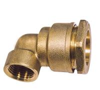 Coude laiton pour tuyau polyéthylène femelle 15 x 21 tuyau ø 20| Boutté