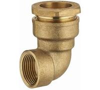 Coude laiton pour tuyau polyéthylène femelle F1' (26x34) NOYON & THIEBAULT - Ø 32 mm - 1723-3226L1 G