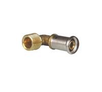 Coude multicouche laiton à sertir HENCO 90° - 5/6P