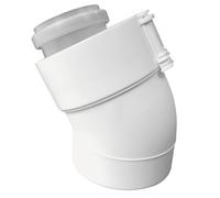 Coude PPTL/PP Rolux Condensation Sékurit 30° - pour chaudière ventouse UBBINK