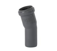 Coude PVC 160 mm, 15 Degrés pour Évacuation