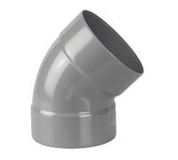 Coude PVC double Femelle 45° D125 - - 3026063