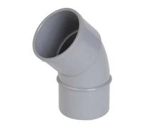 COUDE PVC 45° MALE/FEMELLE DIAMETRE 50MM - NICOLL - 5 PIECES