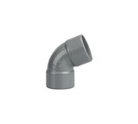 Coude pvc 67 30 ø50 wavin