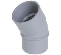 Coude PVC à 30° mâle / femelle - Ø 80 - CR3 NICOLL