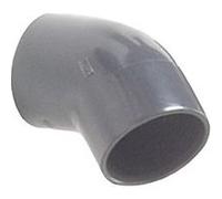 Coude PVC à coller Ø50 45º PN16