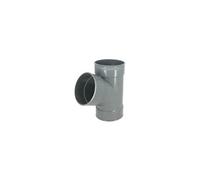 Coude PVC BZ166 femelle-femelle 67°30 Ø160 mm gris à coller