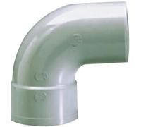 Coude PVC coudé 87° - GIRPI - Diamètre 100 mm - Femelle/Mâle - Plastique