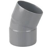 Coude PVC double femelle 20° D100 - WAVIN - 3026069 Gris G