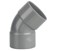 Coude PVC double Femelle 45° D50 - WAVIN - 3026066