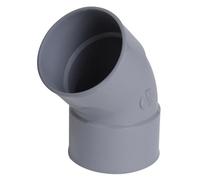 Nicoll Coude CT44 femelle-femelle 45° - PVC gris Ø 100 mm