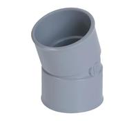 coude pvc - femelle / femelle - 20 degrés - diamètre 100 mm - nicoll ct22