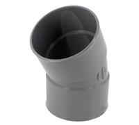 coude pvc - femelle / femelle - 30 degrés - diamètre 100 mm - nicoll ct33