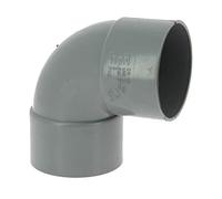 Coude PVC femelle-femelle 87°30 Ø80