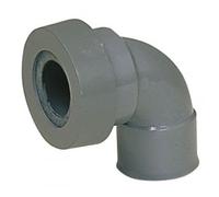 Nicoll Coude PVC CF88J femelle/femelle à joint 87°30 Ø 32 pour sortie sanitaire