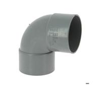 Coude PVC femelle-femelle - ADEQUA - 87°30 - Ø80 - PVC - Femelle/Femelle - Référence CR88 - NF Environnement