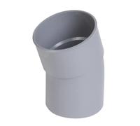 coude pvc - mâle / femelle - 20 degrés - diamètre 75 mm - nicoll cp2