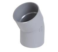 coude pvc - mâle / femelle - 30 degrés - diamètre 100 mm - nicoll ct3