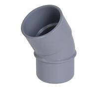 coude pvc - mâle / femelle - 30 degrés - diamètre 40 mm - nicoll ch3