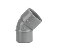 Coude pvc 45° mâle-femelle - WAVIN