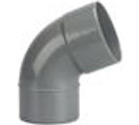 Coude PVC Mâle Femelle 67°30 D100 - WAVIN - 3026041 Gris G