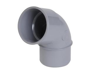 coude pvc - mâle / femelle - 67 degrés30 - diamètre 50 mm - nicoll cj6 | Raccord coudé d'évacuation à 67 degrés30 - PVC - Simple emboîtage - Mâle / Femelle