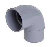 coude pvc - mâle / femelle - 87 degrés30 - diamètre 160 mm - nicoll cz8
