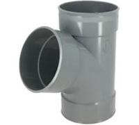Coude PVC NICOLL BZ166 femelle-femelle 67°30 Ø160 mm gris à coller Gris