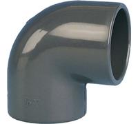 Coude PVC pression 90° femelle / femelle à coller Ø 40 CODITAL