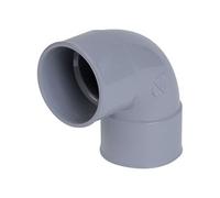 Coude PVC vidange PR 87'30° FF 125