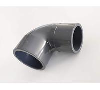Coude réduit PVC Pression 90° 63mm / 63mm intérieur vers 50mm intérieur PN16 / Piscine et arrosage