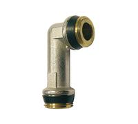 Coude réversible en laiton nickelé mâle 15/21 - 1/2" Somatherm