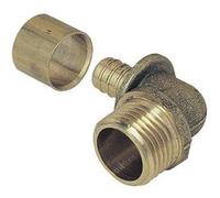 Coude mâle PER à glissement 16mm x 15/21 - 1/2" Fixoconnect