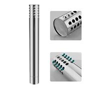 coude, Tuyaux de poêle 60 mm diamètre en acier inoxydable, tube d'extension conduit fumée, pare-étincelles, tuyau cheminée
