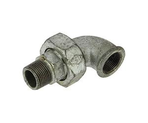 Coude union fonte galva Mâle Femelle 3/4