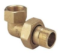 Coude Union Laiton Brut A Visser - 98 G