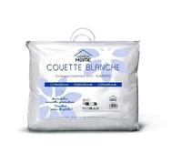 Couette 220 x 240 cm - - Légere - 280 g/m² - Anti-acariens - 2 personnes - Blanc