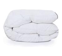 IDMarket - Couette 220x240cm AELA Blanche en Plume d'oie Anti acarien 500gr