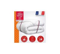 couette 220x240 cm champs de lin - chaude - 450g/m² - couette 2 personnes -douce et chaude -anti-acariens antibactériens.