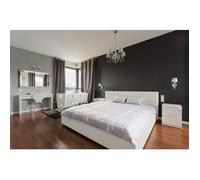 Couette 220x240cm 500gsm Naturelle en laine mérinos 100% pur coton douce blanche grande couette literie légère