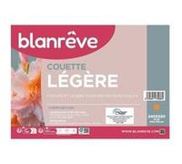 Couette - 240 x 220 cm - BLANREVE - Légere - 83g/m² - Motifs imprimés Blanc G