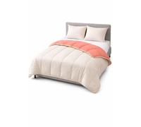 Couette Beige/Corail Mi-saison - 2 personnes - 12981-3