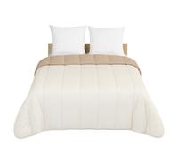 Couette Beige/Sable - Légère - 2 personnes - 240x260 - 13243-2