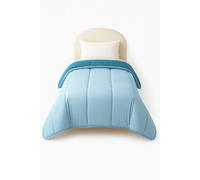 Couette bicolore Bleu ciel / Bleu canard - Légère - 140x200 - 13241-1