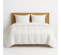 Couette Blanche Coton Percale 91 fils - Tempérée - 220x240 - 13051