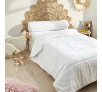 Couette Blanrêve Gamme Microfibre Douceur traité Anti Acarien Soft & Care (Couette 140 x 200 cm lit 1 Place)
