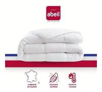 Couette Chaude 400gr/M² Douceur Auvergnate - 140 X 200 Cm - 1 Personne - Abeil Blanc