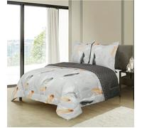 Couette Chaude 600 gsm 220x240cm+65x65cmx2 Confortable douceur extrême EL-2022-037