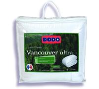 DODO Couette tempérée Vancouver Ultra - 220 x 240 cm - 300gr/m² - Blanc