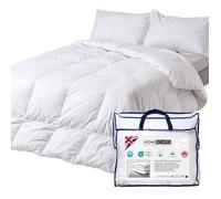 Couette chaude hiver - HOMESCAPES - 240 x 220 cm - Duvet et plumes de canard - 13.5 Tog